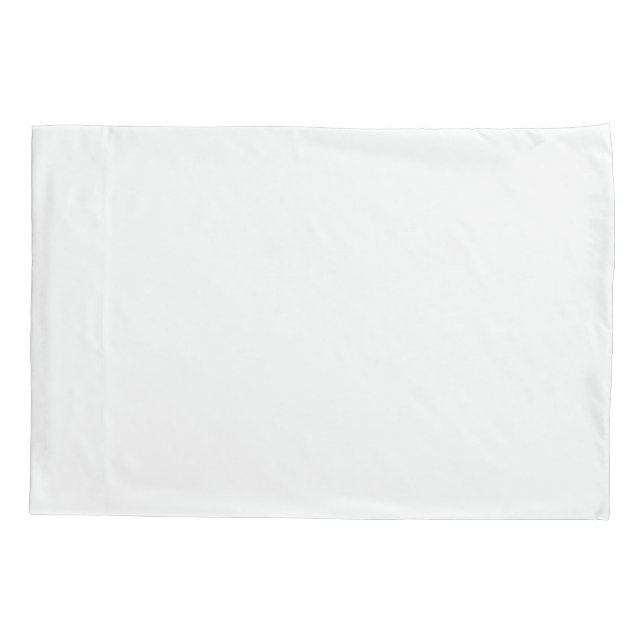Custom Single Pillowcase, Standard Size Pillow Case (Back)
