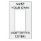 Custom Single Rocker Surround Light Switch Cover