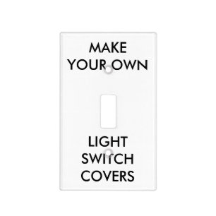 Custom Single Toggle Surround Light Switch Cover