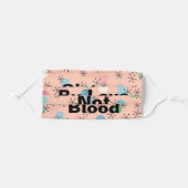Custom "Sisters By Love Not Blood" Adult Cloth Face Mask (Front, Folded)