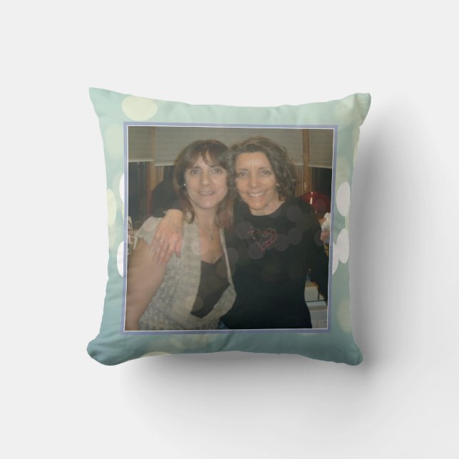 Custom Sisters, Throw Pillow 16" x 16" (Front)