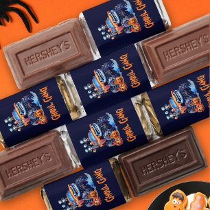 Custom Skeleton Spooky Script Ghoul Gang Halloween Hershey's Miniatures