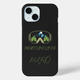 custom skiing phone case