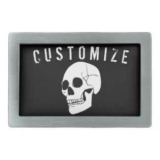 Custom Skull Belt Buckle