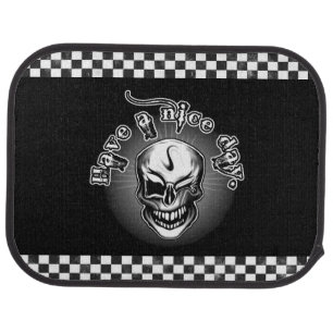 Custom Skull Car Mats