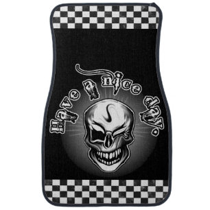Custom Skull Car Mats