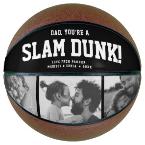 Custom SLAM DUNK Dad Photo Collage Cool Basketball