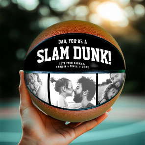 Custom SLAM DUNK Dad Photo Collage Cool Basketball