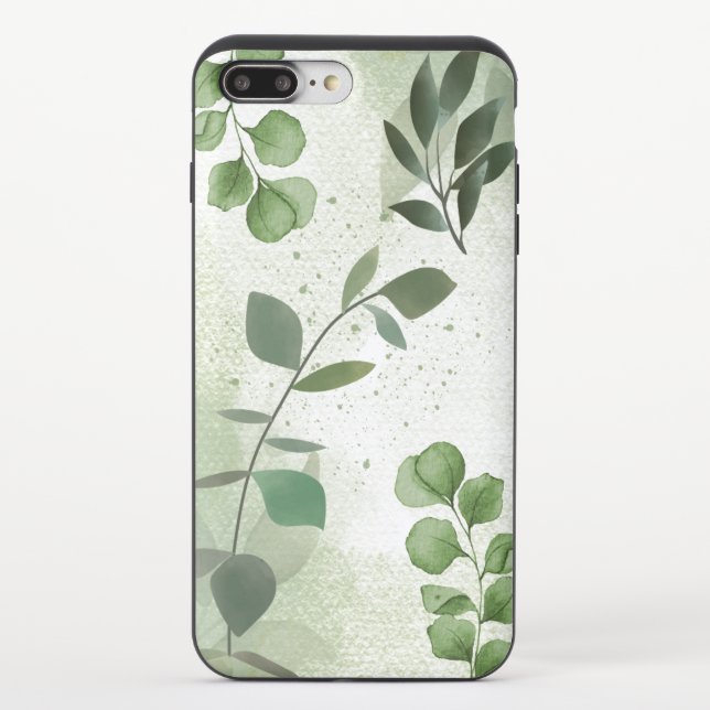 Custom Slider Case for Apple iPhone 8 Plus/7 Plus (Back)