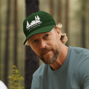 Custom Slogan Hiking, Camping, Outdoorsy Hat