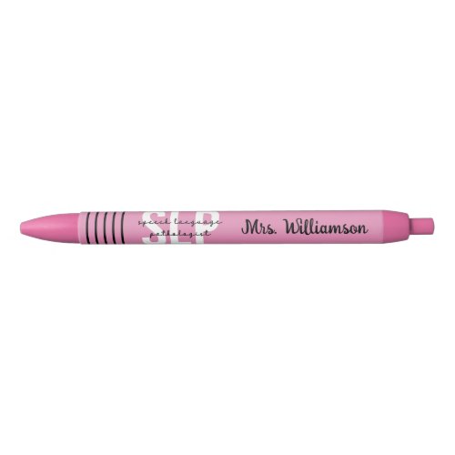 Custom SLP Speech Pathologist Speech Therapist Pen