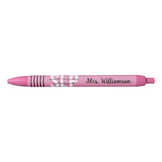 Custom SLP Speech Pathologist Speech Therapist Pen (Front)