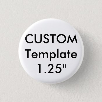 Custom Small 1.25" Round Button Pin by CustomMarketing at Zazzle