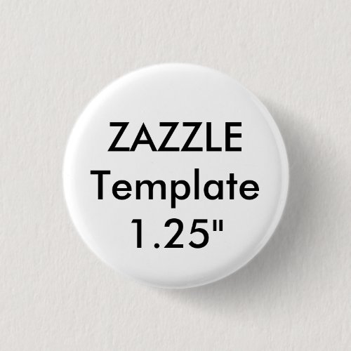Custom Small 1.25 Custom Small 125 Round Button Pin