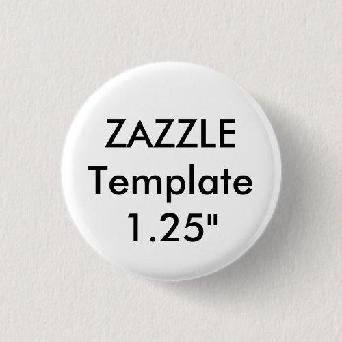 Custom Small 125 Round Button Pin