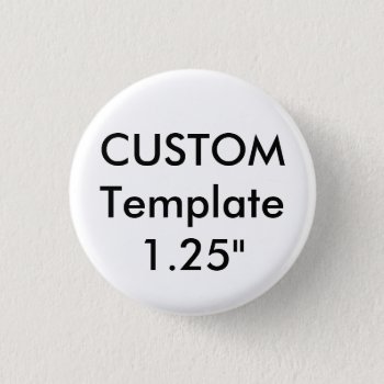 Custom Small 1.25" Round Button Pin by CustomHotelProducts at Zazzle