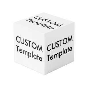 Custom Small 4" x 4" Photo Cube