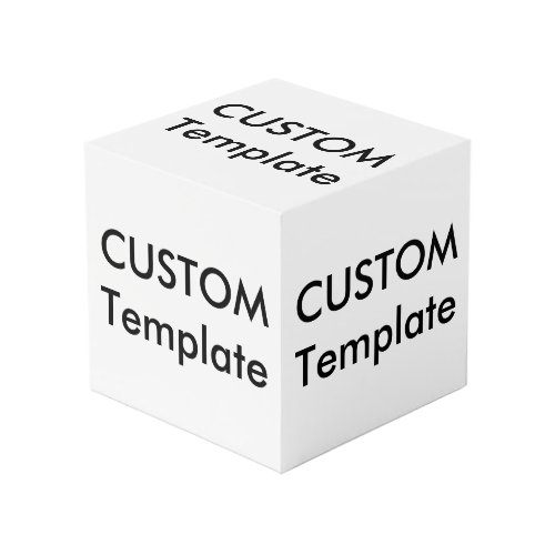 Custom Small 4 x 4 Photo Cube