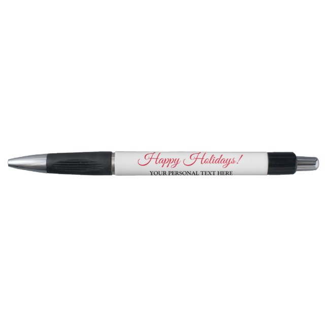 Custom small bulk business Christmas gift pens (Front)