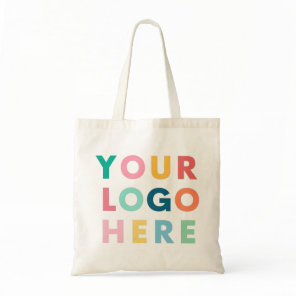Custom Small Business Corporate Company Logo  Tote Bag