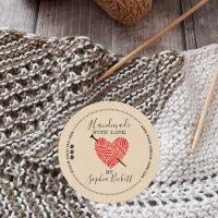 Custom Small Business Knit Supplies Packaging