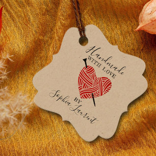 Custom Small Business Knit Supplies Packaging Tags