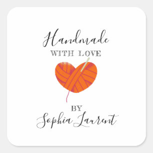 Custom Small Business Knit Supplies Packaging Tags