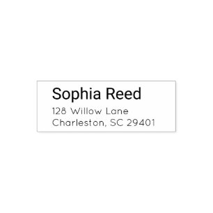 Custom Small Business Return Address Stamp
