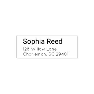 Custom Small Business Return Address Stamp