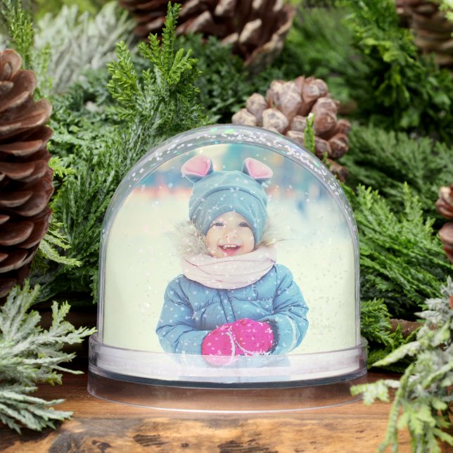 Custom Snow Globe Photo (Winter)