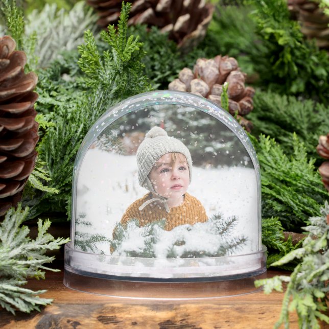 Custom Snow Globe Photo (Winter)