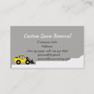 Custom Snow Removal Bulldozer Business