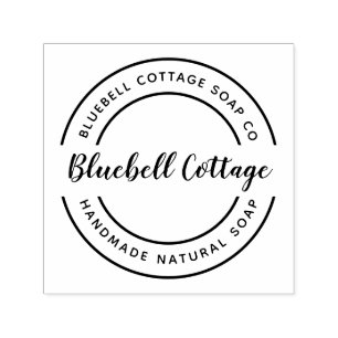 Custom Soap Business Self-inking Stamp