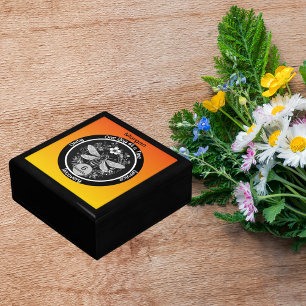 Custom Sobriety Anniversary Gift - Bee and Floral Box