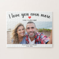 Custom Sobriety Gift 1 Photo Personalized