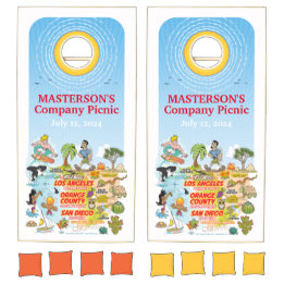 Custom SoCal Cornhole Set