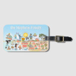Custom SoCal Luggage Tag