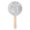 Custom soccer ball Birthday party photo hand fan
