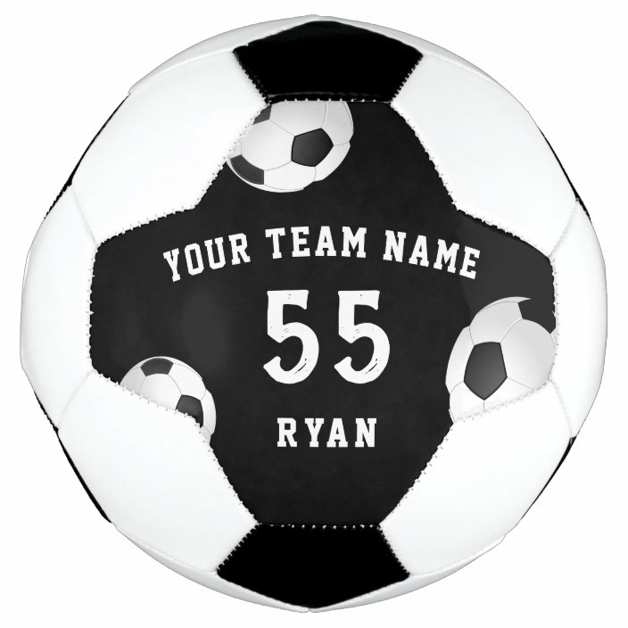 custom soccer ball with name