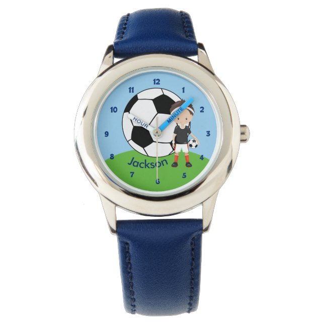 Custom Soccer Boy Watch (Front)