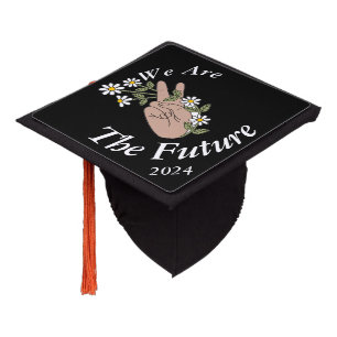 Custom Soccer Graduation Cap Topper