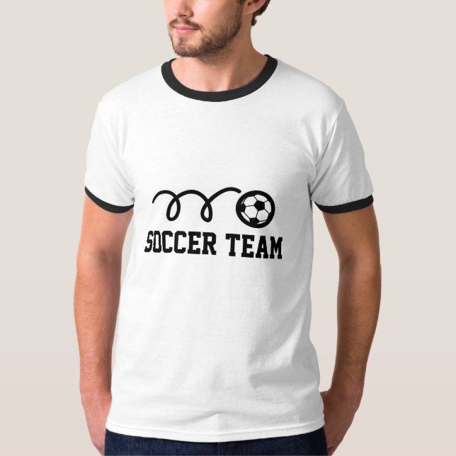 Custom soccer jerseys for men's team T-Shirt (Front)