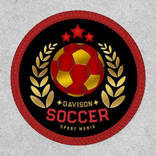 Custom Soccer Logo   Birthday Gifts Patch
