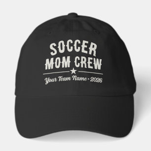Custom Soccer Mom Crew Hat with Team Name & Year