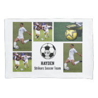 Custom Soccer Photo Collage Name Team Number