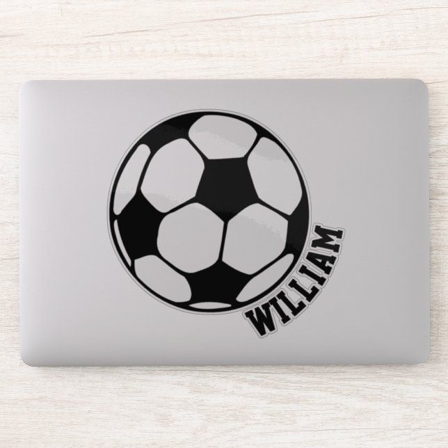 Custom Soccer Sticker (Computer)
