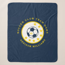 Custom Soccer Team Jersey Number Personalized Navy