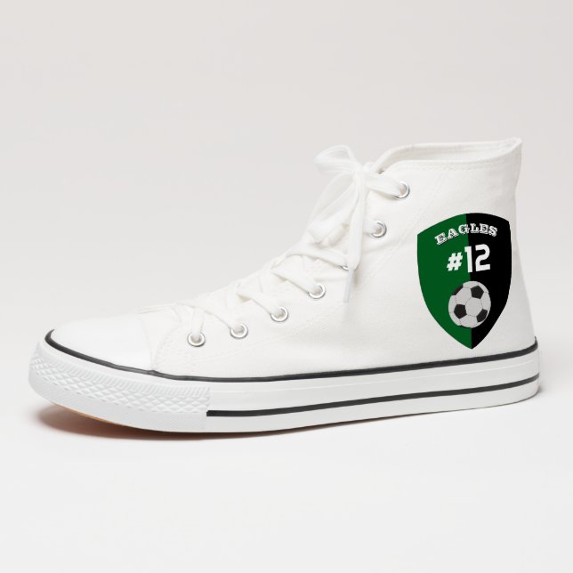 Custom soccer team player patch (On Shoe Ankle)