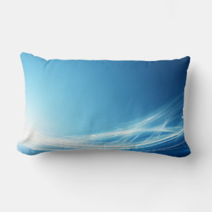 Custom Sofa Pillow – Abstract Blue