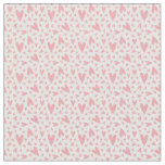Custom Soft Pink Heart  Fabric